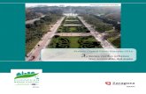 Zonas verdes urbanas - Zaragoza€¦ · y zonas urbanas verdes públicas de cualquier tamaño El 100% de la población se encuentra a menos de 300 metros de alguna tipología de zona