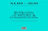 Reflexión Académica en Diseño & Comunicación · 2020. 2. 10. · Reflexión Académica en Diseño y Comunicación (ISSN 1668-1673) es una publicación semestral que se edita desde