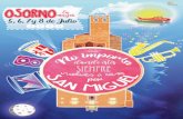 SUMARIO - Ayuntamiento de Osorno la Mayorosorno.es/files/2019/07/OSORNO_SAN_MIGUEL_2019_07.pdf · 2019. 7. 3. · estáis brindando de ser la pregonera de las fiestas de 2019. Desde