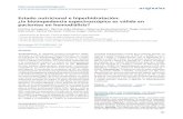 Estado nutricional e hiperhidratación: ¿la bioimpedancia ...scielo.isciii.es/pdf/nefrologia/v33n5/original5.pdf · crónica avanzada (ERCA)1. La valoración global subjetiva (VGS)