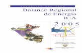 Balance Regional de Energ.a Ica-2005-Final HGB · Balance Regional de Energía ICA Ministerio de Energía y Minas Oficina de Planeamiento y Políticas Sectoriales R E P Ú B L I C