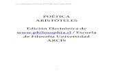 POÉTICA ARISTÓTELES Edición Electrónica de ...sergiomansilla.com/.../arist_teles__po_tica_001.pdf · la misma relación que la Ilíada y la Odisea frente 1449a a nuestras tragedias.