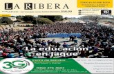 La RIBERA Septiembre 2018€¦ · 7 sep embre 2018 La educación en jaque Contra el ajuste y el desﬁnan-ciamiento se realizó el 16 de agosto, un masivo abrazo a la UNRC en defensa