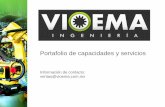 Portafolio de capacidades y servicios - VIOEMAvioema.com.mx/pdf/portafolio.pdf · Portafolio de clientes . VIOEMA INGENIERíA . INNOVATIVE CONNECTIONS Schneider C Electric Rockwell