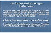 1.8 Contaminación de Agua Subterránea...1.8 Contaminación de Agua Subterránea Existe una diferencia de densidades en el agua salada y el agua dulce. El agua de mar, por efectos