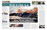 Propone pacto en dos fases - El periódico de la vida nacional2 GLOBAL MIÉRCOLES 10 DE ENERO DE 2018 : EXCELSIOR EL RADAR GLOBAL LO QUE VIENE PARA TOMAR EN CUENTA global@gimm.com.mx