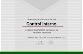 Asesoría para la aplicación del Control Interno€¦ · I. Organizar y coordinar el sistema de control interno y la evaluación de la gestión ... Expedir las normas que regulen