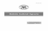 Boletín Judicial Agrario · 2016. 9. 5. · Boletín Judicial Agrario. Publicación mensual. Editor Responsable Rocío Alonso Garibay. Número de Certificado de Reserva otorgado