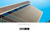SUNEAL - Aluminios AMMFaluminiosammf.com/assets/suneal_doc_comercial.pdf · Lacados com uma grande gama de cores em conformidade com as instruções «QUALICOAT». SUNEAL também