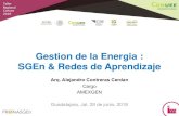Gestion de la Energia : SGEn & Redes de Aprendizaje€¦ · SGEn & Redes de Aprendizaje Arq. Alejandro Contreras Cerdan Cargo AMEXGEN Guadalajara, Jal, 28 de junio, 2018. ... •
