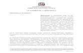 República Dominicana TRIBUNAL CONSTITUCIONAL EN NOMBRE … · Constitucional de Amparo de Cumplimiento interpuesta por LACTEOS DOMINICANOS, S. A. (LADOM), en consecuencia Ordena