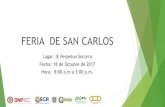 FERIA DE SAN CARLOS - Córdoba 751cordoba751.cun.edu.co/wp-content/uploads/2017/09/XXIII...“Jugando Con La Ciencia” Convenio 751/2013 “Fortalecimientode la Cultura Ciudadana