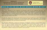 WEBQUEST “HISTORIA DE LOS JUEGOS OLÍMPICOS” 2º CICLO DE ...colegiomarquesdesantacruz.com/prueba/pdf/webquestterceroolimpi… · Esta webquest “historia de los JJ.OO.” es