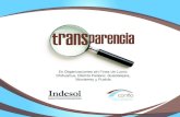 Transparencia en Organizaciones sinconfio.org.mx/inicio/wp-content/uploads/2014/03/Transparencia-en-… · mente en 2010 por la Fundación Telefónica, A.C., y la Fundación del Empresario