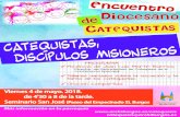 New cartel encuentro catequistas - Archidiócesis de Burgos · 2020. 1. 2. · tarea de los catequistas. Oración compartida. PROGRAMA. Title: cartel encuentro catequistas Created