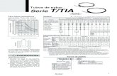 New Tubos de nylon Serie T/TIAcontent2.smcetech.com/pdf/T_ES.pdf · 2020. 5. 11. · Temperatura de trabajo Nota 2) Material Radio mín. de curvatura Valor de curvatura (referencia)