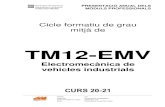 Electromecànica de vehicles industrialsinstitutperemartell.cat/wp-content/uploads/2020/09/TM12-EMV.pdf · Generalitat de Catalunya Departament d’Educació Institut Pere Martell