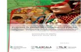 Programa de Desarrollo Comunitario y Pueblos Indígenas ...evaluacion.tlaxcala.gob.mx/images/stories/document...Carnaval Tlaxcala. Recuperado de Abril de 2019. Programa de Desarrollo