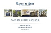 Arturo Tagle Gerente General - LarrainVial · 8,682 . 8,813 . 2011 . 2012 . Banco de Chile: Colocaciones . Hitos 2012 Crecimiento Total +8% Y/Y y 2% Q/Q Colocaciones Minorista en