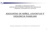 ASESORÍAS DE NIÑEZ, JUVENTUD Y VIOLENCIA FAMILIARdefensapublicacba.gob.ar/pdf/estadisticas/Mesa de entradas de asesori… · VIOLENCIA FAMILIAR Período comprendido: 01 de Febrero
