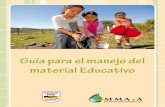 Campaña Educativa · material Educativo . Este material fue producido por el Programa de Agua Potable y Alcantarillado Sanitario en Pequeñas y Medianas Ciudades - PROAPAC. Programa