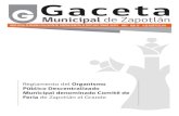 Municipal de Zapotl nciudadguzman.gob.mx/Documentos/Ordenamientos/...IV. Que mediante Sesión Ordinaria de Ayuntamiento número 28 de fecha 25 de Mayo 2011, punto número 06, se aprobó