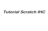 Tutorial Scratch IHC · DESCRIPCIÓN DE BLOQUES Los bloques de Scratch están organizados dentro de ocho categorías de códigos de color: Movimiento, Apariencia, Sonido, Lápiz,