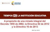 Presentación de PowerPoint - ColegiosOnlinepuentecucuana.colegiosonline.com/uploads/publicaciones/6...1 Antecedentes a. Decreto 179 del 22 de enero de 1982 b. Decreto 1235 de 3 de
