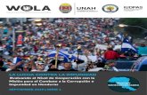 LA LUCHA CONTRA LA IMPUNIDAD - wola.org · LA LUCHA CONTRA LA IMPUNIDAD EN HONDURAS SEPTIEMBRE 2019 | 5 En la última década, la problemática de la inseguridad y la impunidad ha