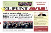 P6-7 Més pressió dels comuns al PDeCAT i ERC pel ... · Contra el ‘narco’ mexicà El líder de Podemos va demanar ahir a Barcelona al PDeCAT i a ERC que donessin suport als
