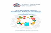 New Guía para uso de cloro en desinfección de frutas y hortalizas de … para uso de... · 2020. 7. 2. · Guía para uso de cloro en desinfección de frutas y hortalizas de consumo