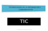 New TECNOLOGIAS DE LA INFORMACIÓN Y COMUNICACION · 2020. 2. 19. · Contenidos básicos Tecnología y desarrollo humano. La generación, uso y aprovechamiento responsable de la