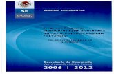 New Gob · 2012. 11. 9. · Nacional de Desarrollo y Programas Sectoriales, Institucionales, Regionales o Especiales EJE 1. DETONAR EL DE-SARROLLO DE LAS MICRO, PEQUEÑAS Y MEDIANAS