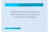 MEMS6 APLI2 BioMEMS y RFMEMS - woody.us.eswoody.us.es/ASIGN/SEA/MEMS6_APLI2_BioMEMS_y_RFMEMS.pdf · • Bioquímica • Medicina • Administración de medicamentos (insulina o drogas)