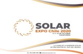 Presentación de PowerPoint - Solar Expo Chile · SOLAR EXPO Chile 2020 13 Y 14 DE OCTUBRE CASAPIEDRA LA CUNA DE LA ENERGÍA SOLAR SE ENCUENTRA AL SUR DEL MUNDO +56 9 7335 9975 -
