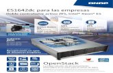 ES1642dc para las empresas - QNAP Systemsfiles.qnap.com/news/pressresource/datasheet/ES...para salvaguardar los datos y la aceleración de la lectura de la memoria ﬂash ofrecen un