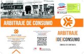 Arbitraje de consumo - Comunidad de Madrid · arbitraje [de]consumo símbolo de confianza Arbitraje de consumo Arbitraje [de] consumo Juntas arbitrales en la comunidad de madrid Junta