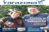 Premio al compromiso asistencial - Tarazona · CA “Viaje a Sefarad. El judeoespañol y su rique-za poética”. Las invitaciones se pueden recoger desde el lunes 2 en la Oficina