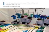Actividades escolares Afundación curso 2019/20€¦ · Teatro de monicreques/actor Baobab Teatro Galego | 50 minutos Educación Infantil (3 a 6 anos) Gañador do Premio Barriga Verde