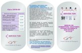 SANITARIS DE TARRAGONA SL, Curs 2019 · SANITARIS DE TARRAGONA SL, han formalitzat un conveni de col·laboració per tal de donar la cobertura sanitària corresponent a les activitats