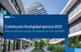 Contribución fiscal global ejercicio 2018 · Title: Contribución fiscal global ejercicio 2018 Author: GOMEZ-PIMPOLLO MORALES ,RAFAEL Subject: BBVA Plantilla PowerPoint_BBVA Benton