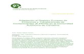 Adaptación al Registro Europeo de Emisiones y ...€¦ · Adaptación al Registro Europeo de Emisiones y Transferencias de Contaminantes (E-PRTR) en la Comunidad Autónoma de Cantabria