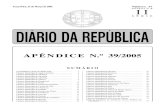 SÉRIE DIÁRIO DA REPÚ · PDF file Serviços Municipalizados da Câmara Municipal de Viseu 106. 3 APÊNDICE N.º 39 — II SÉRIE — N.º 57 — 22 de Março de 2005 ... e termo