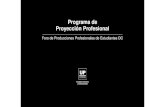 Programa de Proyección Profesional - Palermo · Proyección Profesional Foro de Producciones Profesionales de Estudiantes DC. Nespresso y la RSE Proyecto Profesional de Relaciones