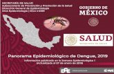 Panorama Epidemiológico de Dengue, 2019 - gob.mx€¦ · Casos de dengue Probables y Confirmados. México 2018 - 2019. Confirmados 2018 Probables 2018 Confirmados 2019 Probables