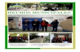 Boletín Interno, Junio de 2016 HECHOS MUNICIPALES · rescatar las memorias de la formación y desarrollo de esta ciudad, a través de sus regis-tros de fundación, personajes, patrimonio,