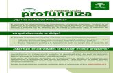¿Qué es Andalucía Profundiza? - WordPress.com · 2015. 2. 4. · PROFUNDIZA” PARA EL CURSO 2014-2015. La Ley Orgánica 2/2006, de 3 de mayo, de Educación, establece en su artículo