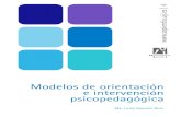 Modelos de orientacións98d61c8552d4a915.jimcontent.com/download/version... · Modelos de orientación e intervención psicopedagógica Ma Luisa Sanchiz Ruiz L icenciatura en P sicoPedagogía