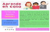 Fichas de - UNAM...estrategias de “Aprende en Casa” Fichas de Repaso para Preescolar 3 la cual consiste en desarrollar actividades para reforzar los Aprendizajes Esperados durante