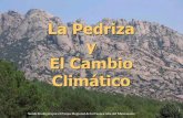 La Pedriza y El Cambio Climático - WordPress.com...La excursión a la Pedriza . Senda Ecológica por el Parque Regional de la Cuenca Alta del Manzanares 8 Guión del un día en La